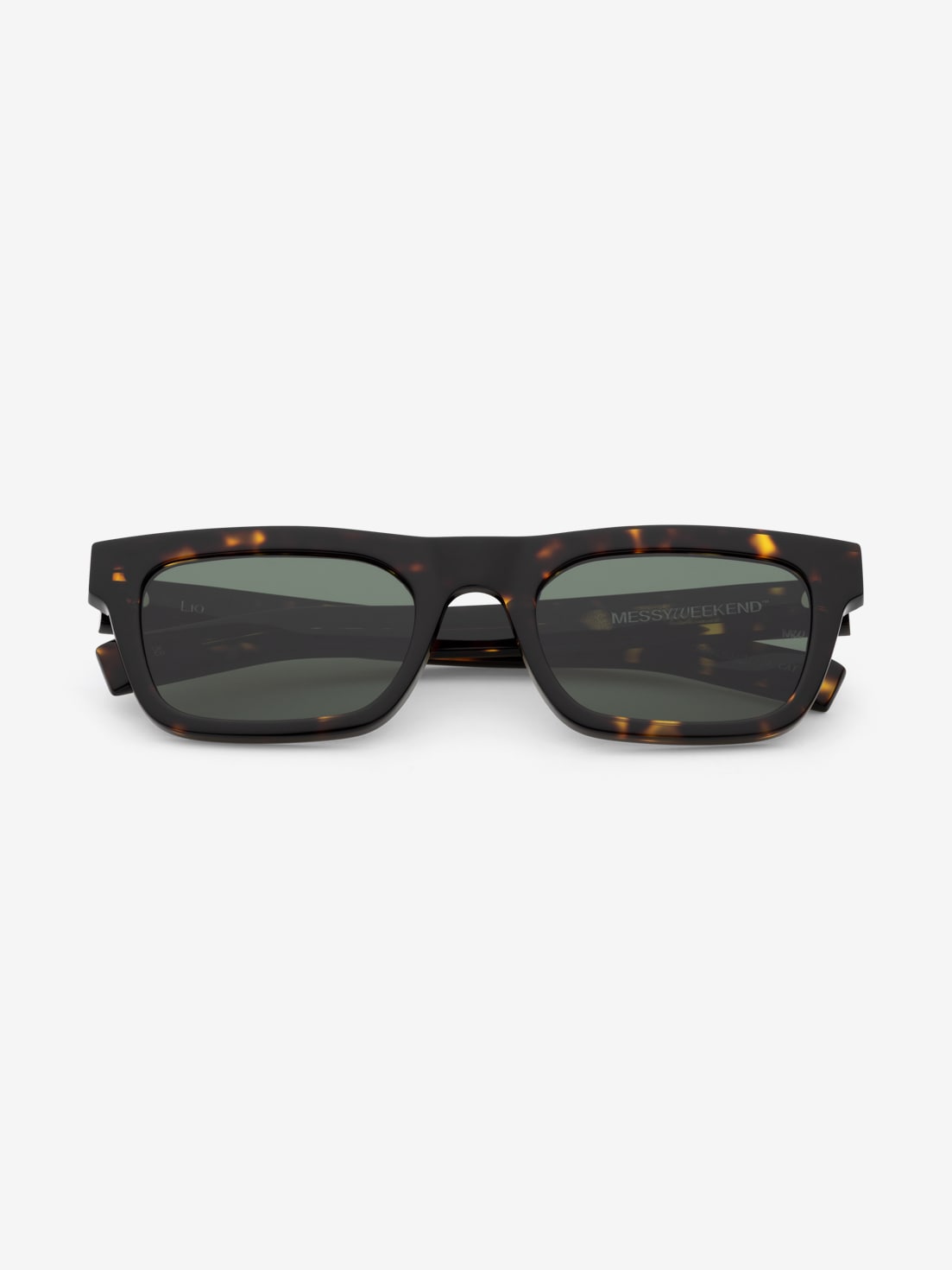 messyweekend-lio-sonnenbrille-dark-havana-deep-green image 1