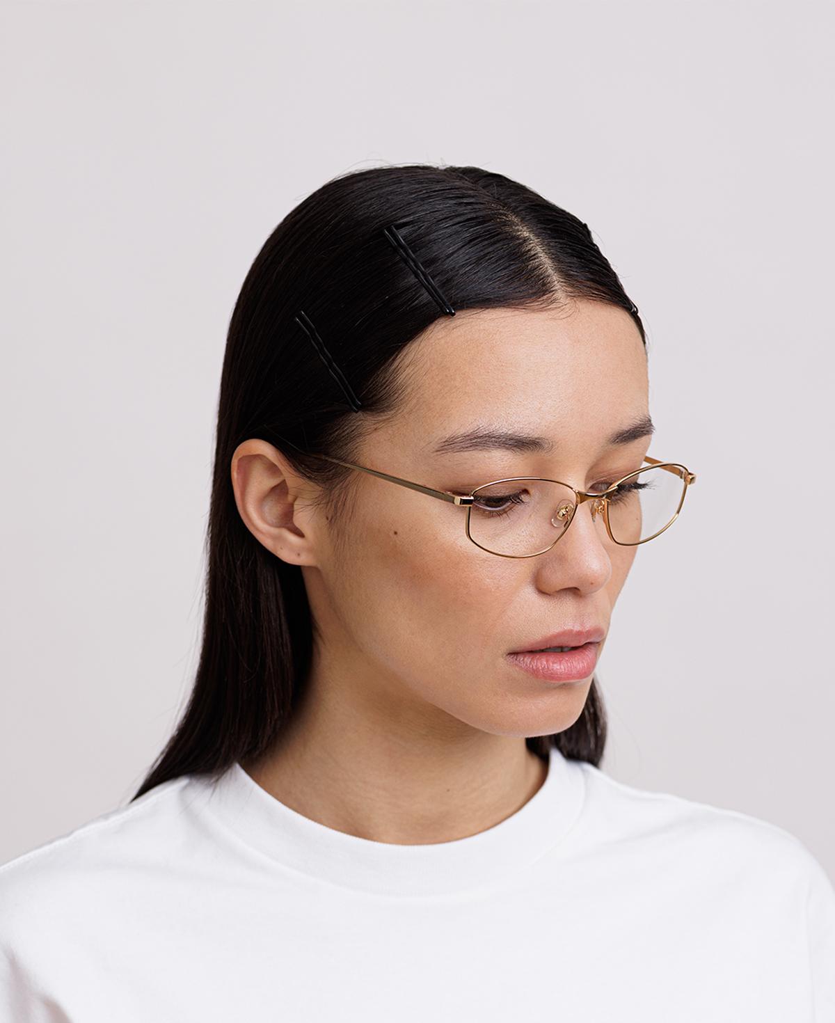 messyweekend-lexie-optics-blaulichtbrille-gold-clear image 5