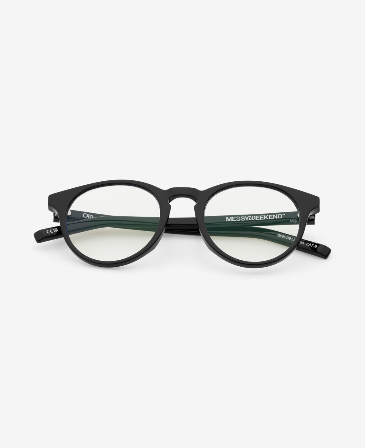 messyweekend-olo-sonnenbrille-black-clear image 1