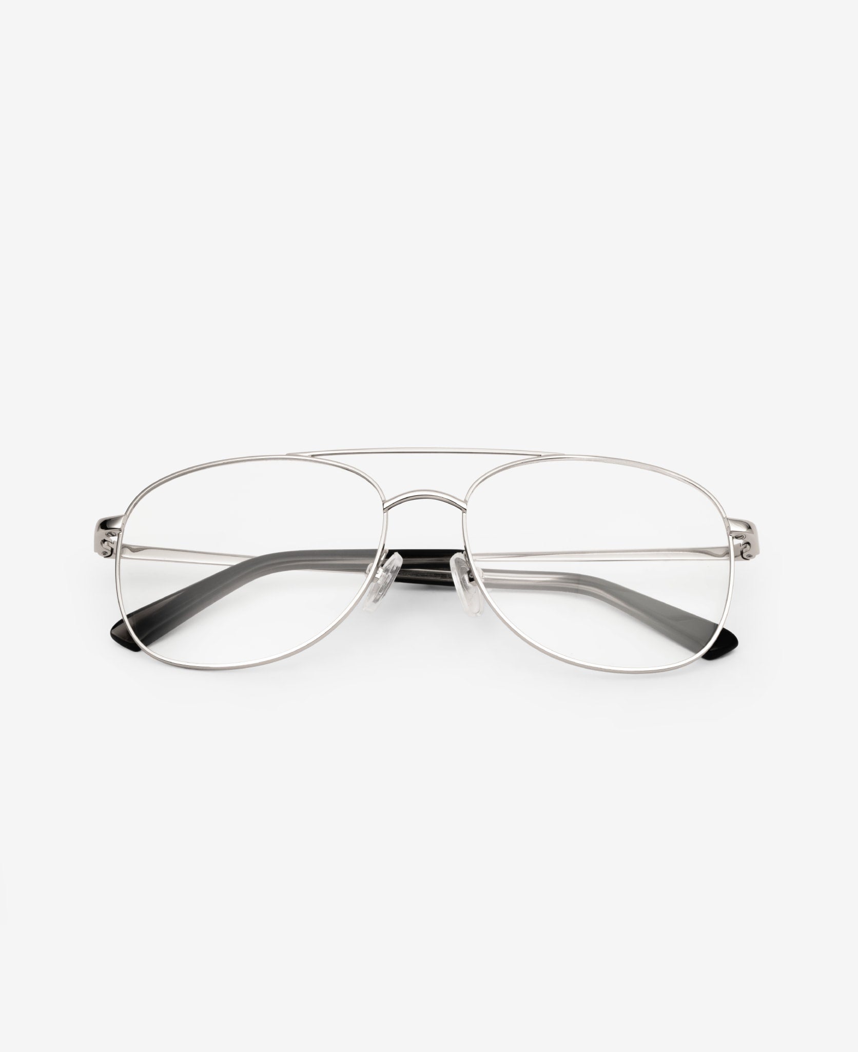 messyweekend-duke-optics-blaulichtbrille-silver-clear-metall-aviator image 4