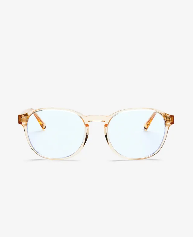 messyweekend-ryan-blaulichtbrille-champagne-clear image 1