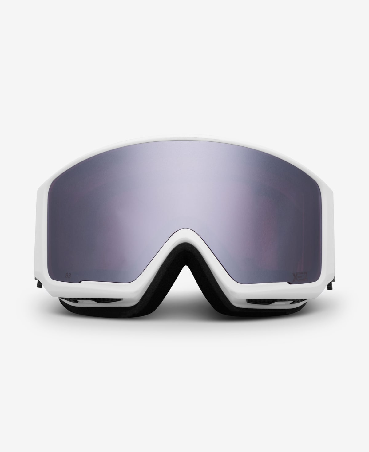 messyweekend-flip-xe2-skibrille-white-silver-mirrored image 1