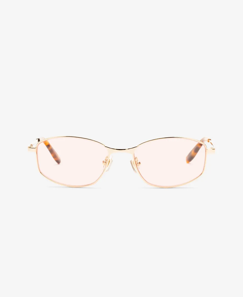 messyweekend-lexie-optics-blaulichtbrille-gold-peach-red-tint image 1