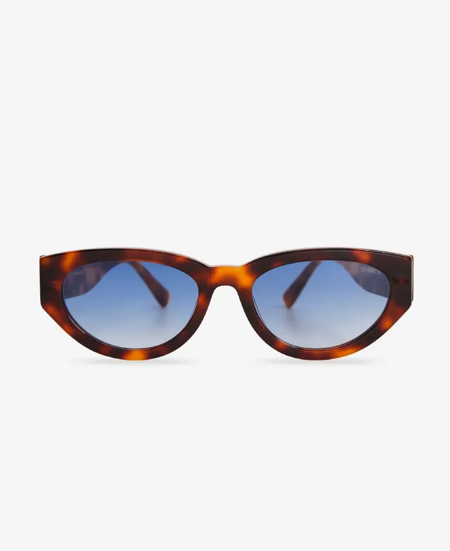 messyweekend-audrey-sonnenbrille-tortoise-blue-oval-cat-eye image 1