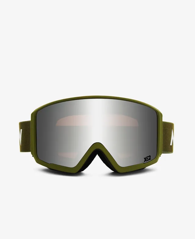 messyweekend-flip-xe2-skibrille-army-silver-mirrored-magnet-wechselsystem image 1