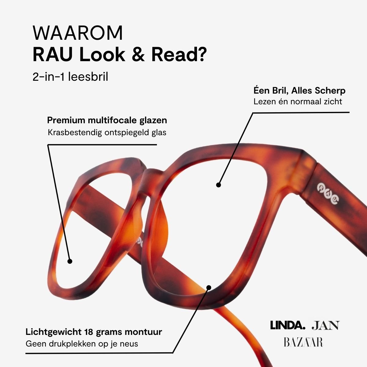rau-readers-bazaar-multifokale-brille-dark-havana-matt image 6