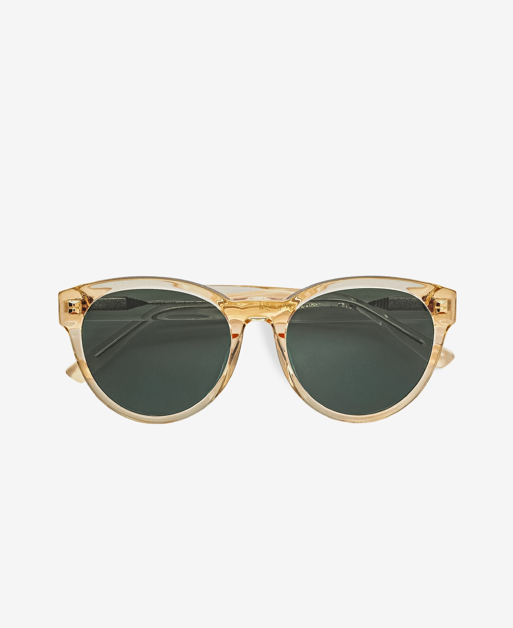messyweekend-rita-sonnenbrille-champagne-green-rund-oversized image 6