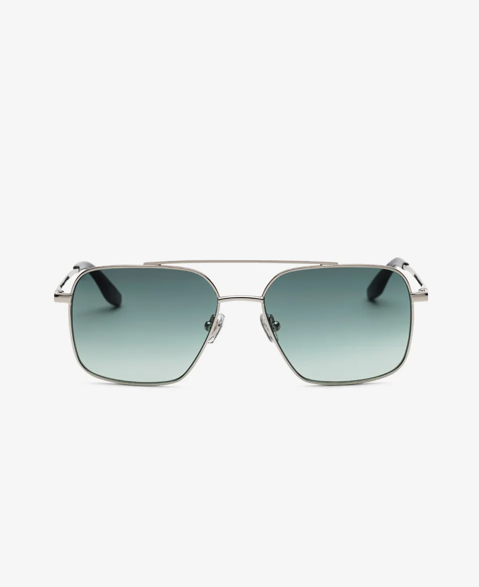 messyweekend-frank-sonnenbrille-black-gradient-green-aviator image 1