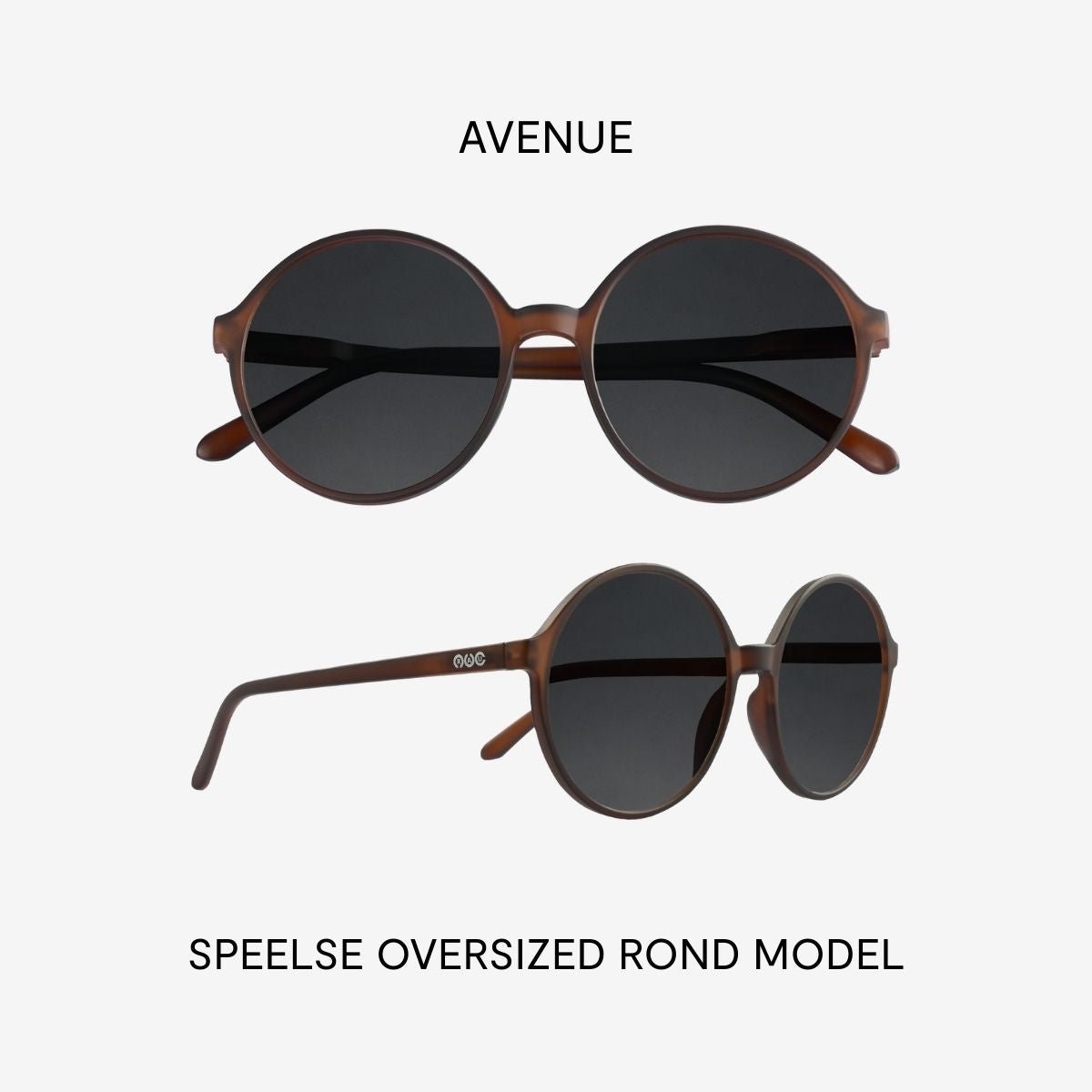 rau-readers-avenue-sonnenbrille-mit-st-rke-dark-brown-matte image 3