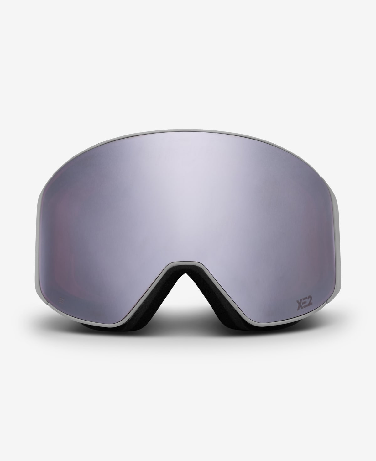 messyweekend-clear-xe2-skibrille-light-grey-silver-mirrored image 1