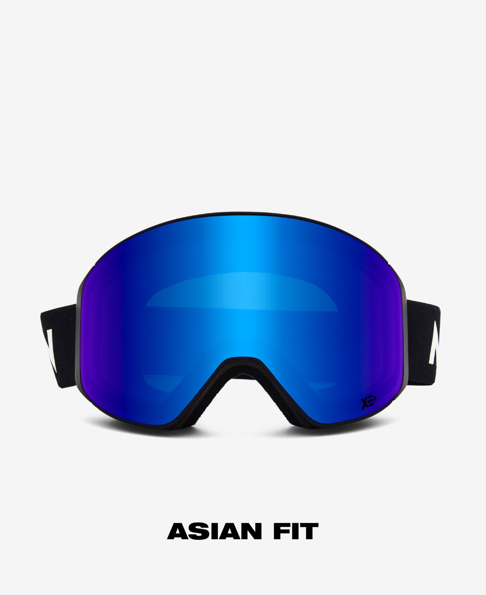 messyweekend-clear-xep-asian-fit-skibrille-black-xep-blue image 1
