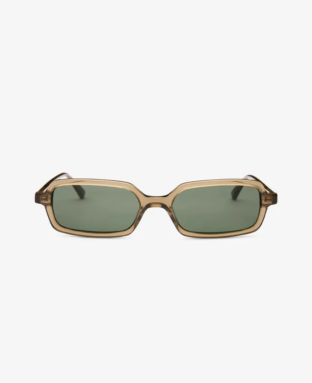 messyweekend-milo-brillenfassung-bottle-green-green-schmales-rechteck-acetat image 1