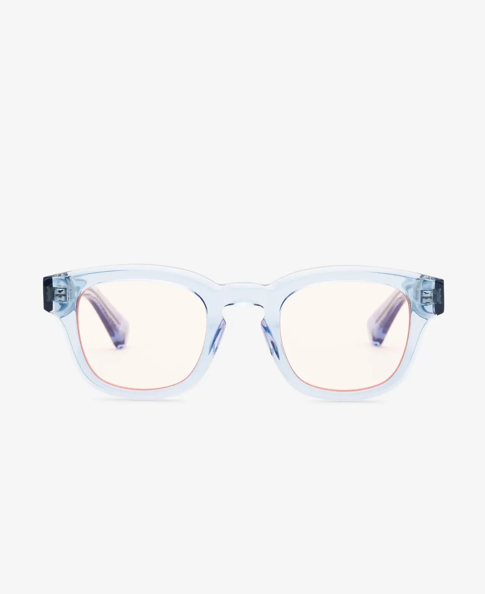 messyweekend-austin-reveal-sonnenbrille-transparent-blue-peach-red image 1