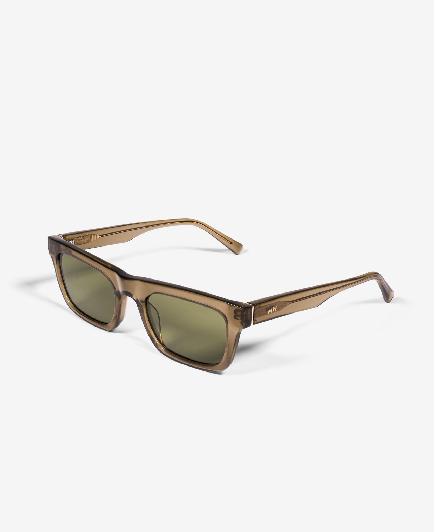 messyweekend-new-dylan-sonnenbrille-bottle-green-schmal-rechteckig image 2