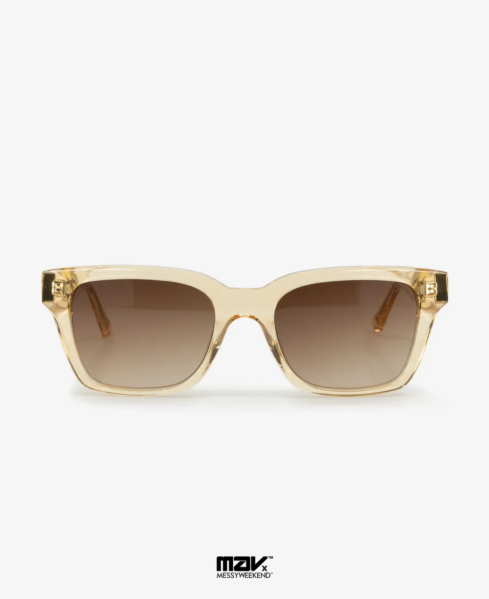 messyweekend-mav-2-sonnenbrille-champagne-brown-maverick-logo image 1