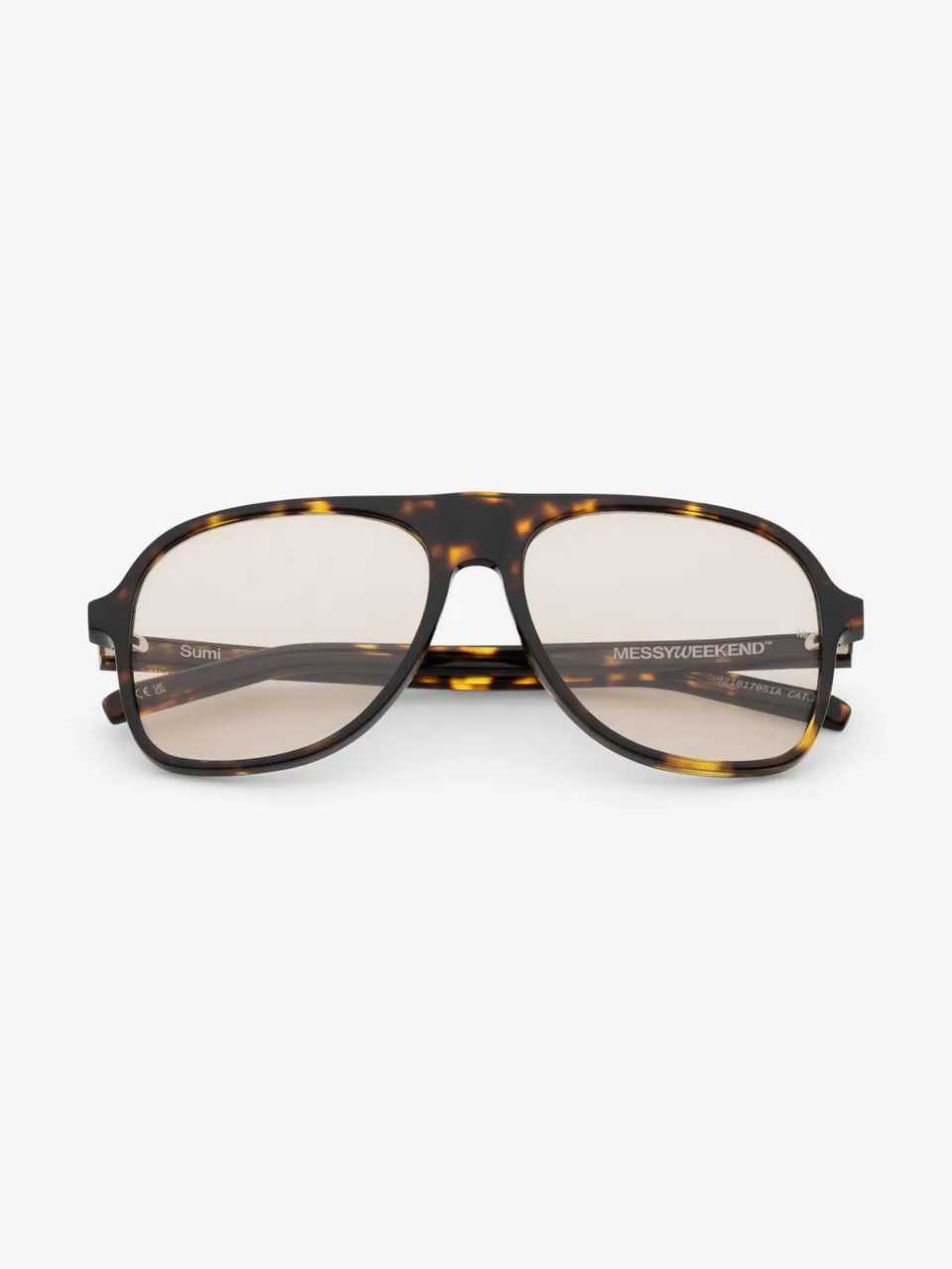 messyweekend-sumi-dark-havana-soft-brown-aviator-sonnenbrille image 1