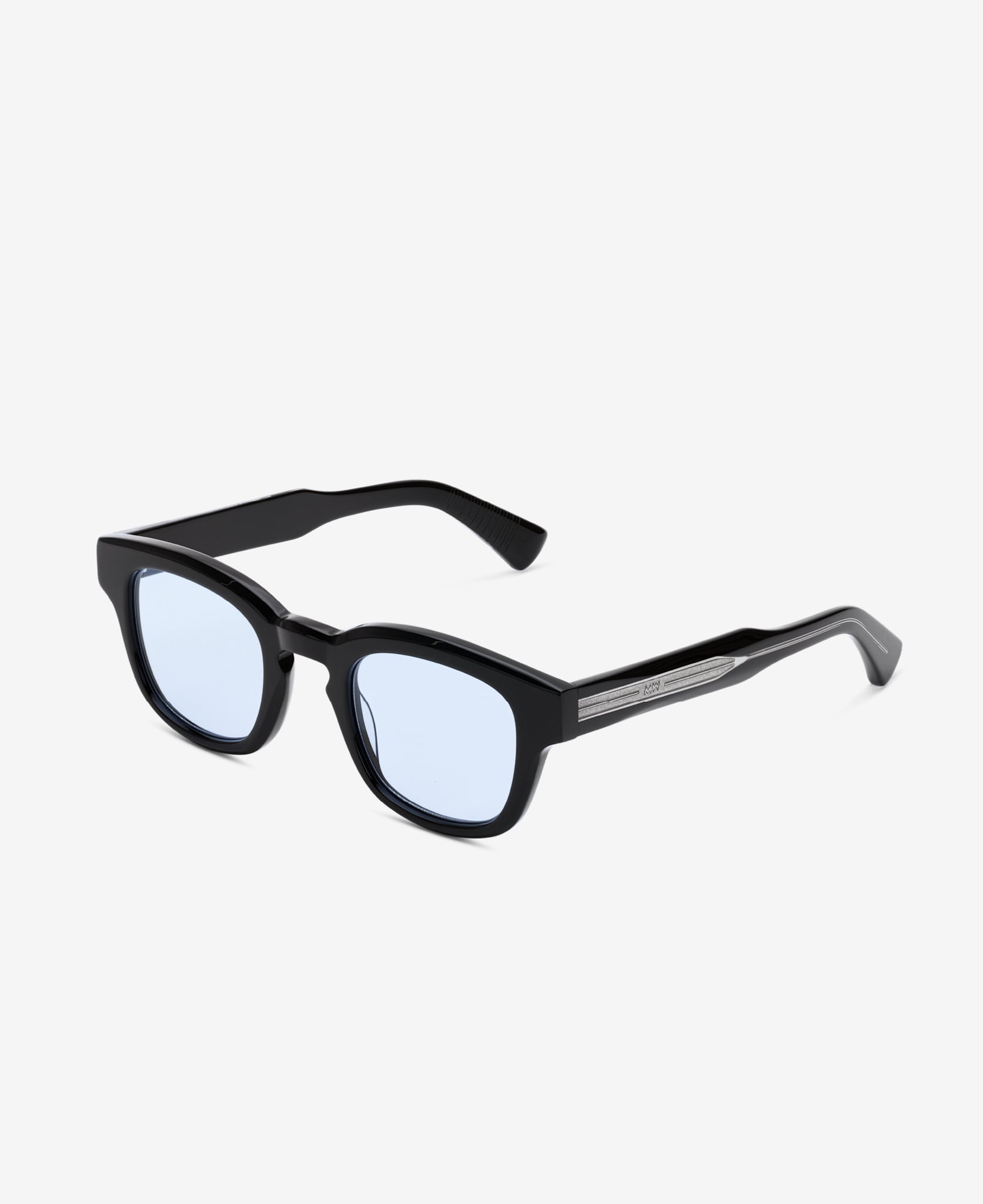 messyweekend-austin-reveal-brille-black-transparent-blue-tint image 2