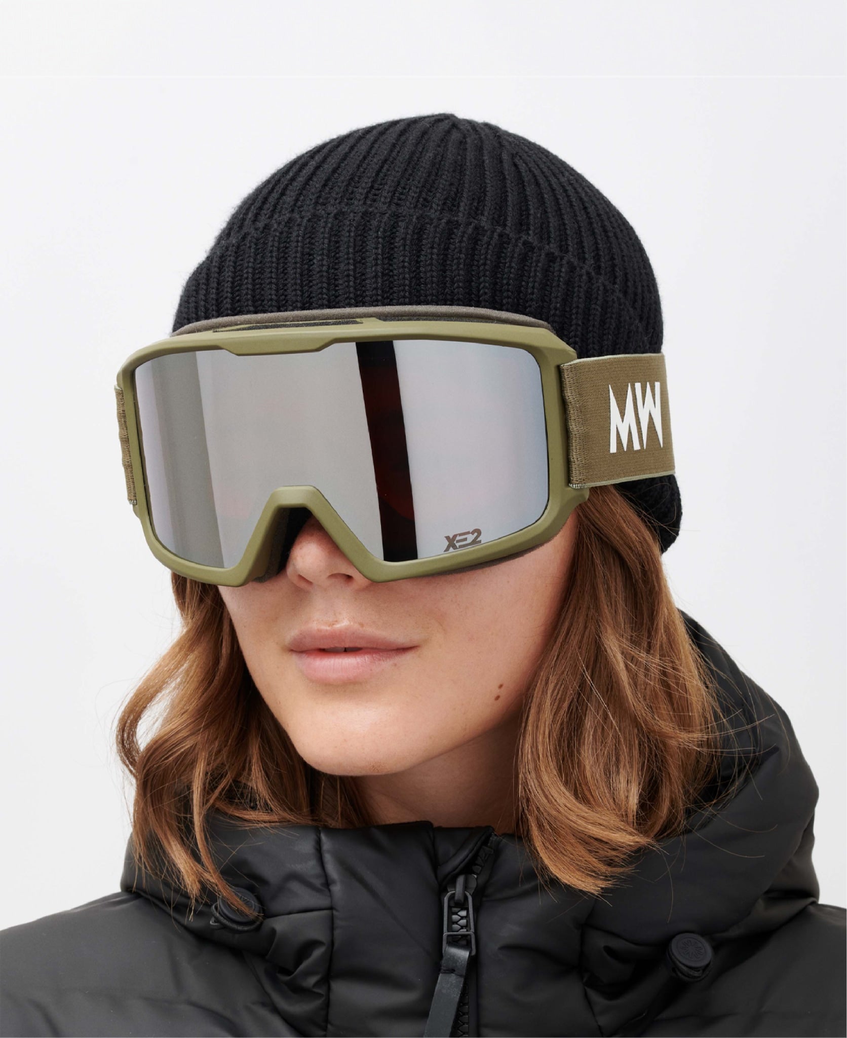 messyweekend-ferdi-xe2-skibrille-army-silver-mirrored image 3