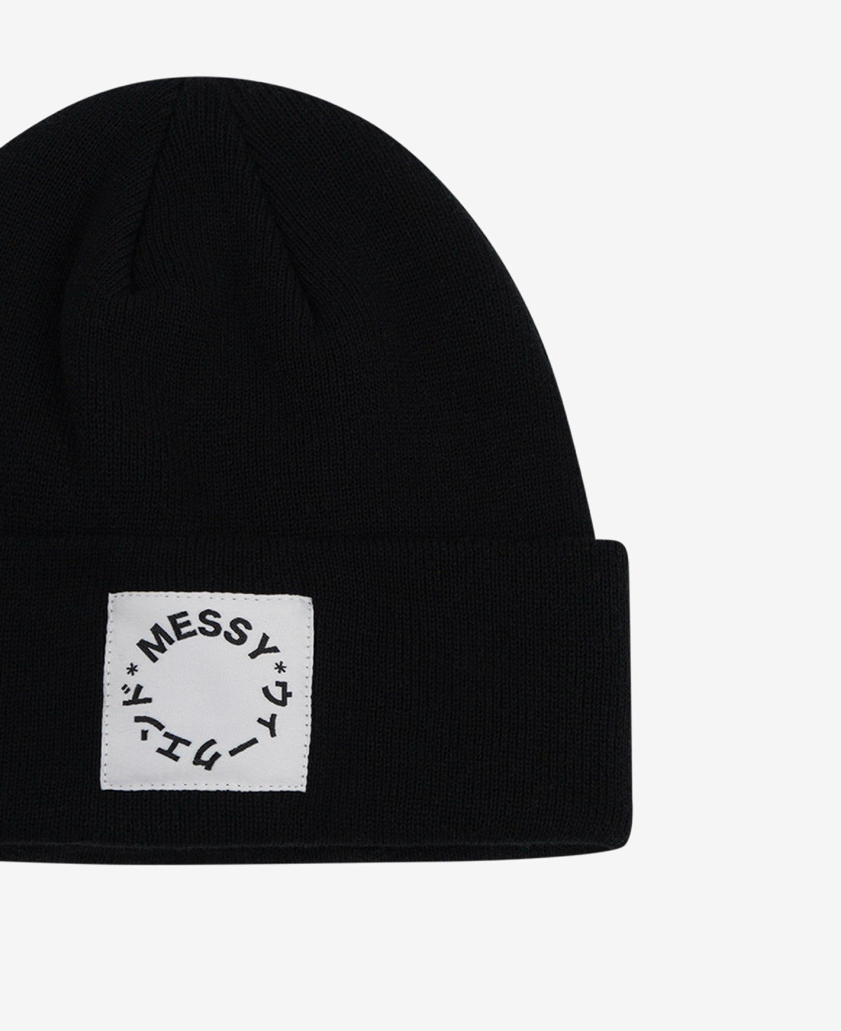 messyweekend-beanie-tom-m-tze-black-baumwolle image 2