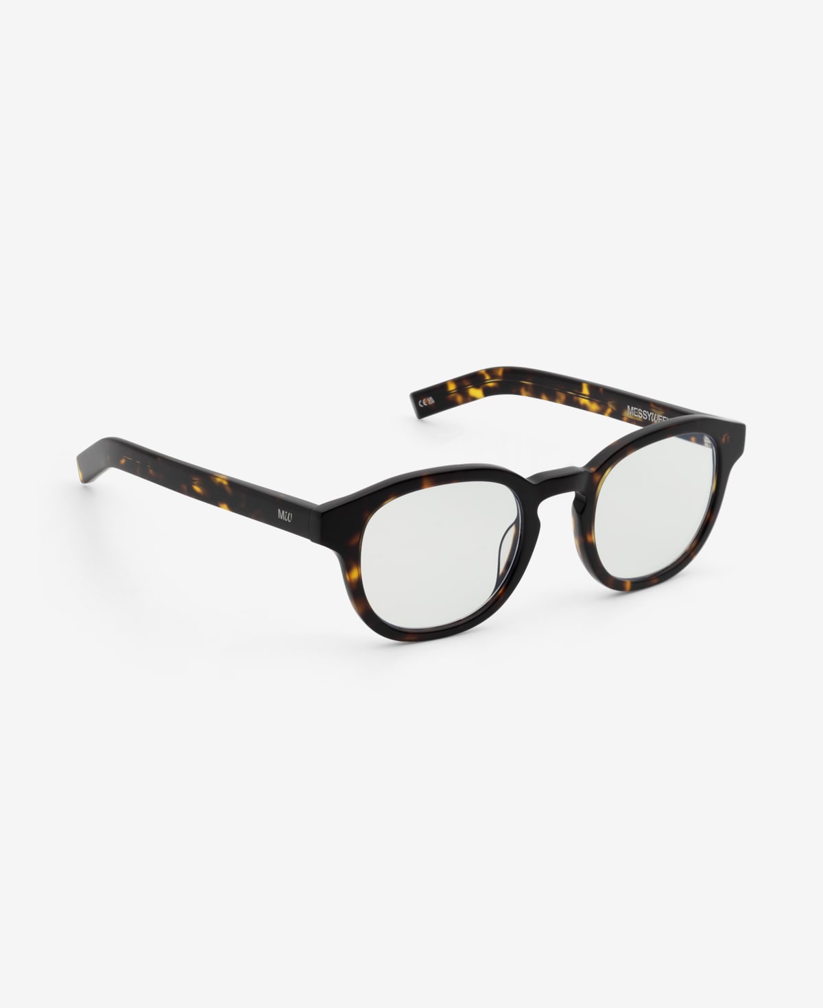 messyweekend-aki-brille-dark-havana-clear image 5