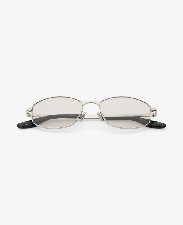 messyweekend-nao-sonnenbrille-shiny-silver-soft-brown image 1