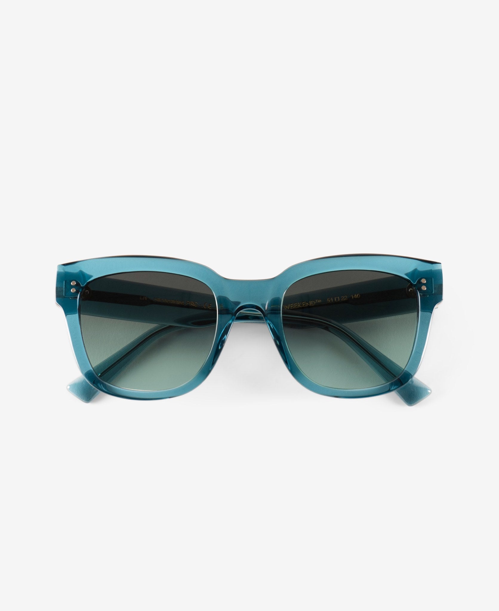 messyweekend-liv-sonnenbrille-turquoise-green-eckiges-acetat-gestell image 6