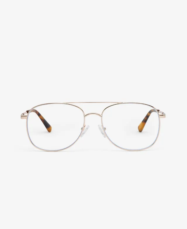 messyweekend-duke-optics-blaulichtbrille-aviator-gold-clear image 1