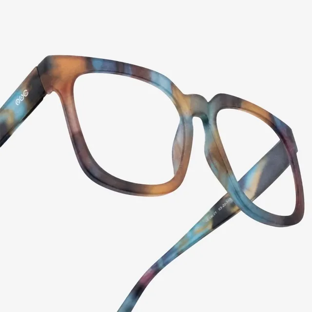 rau-readers-bazaar-multifokale-brille-tortoise-blue-matte image 1