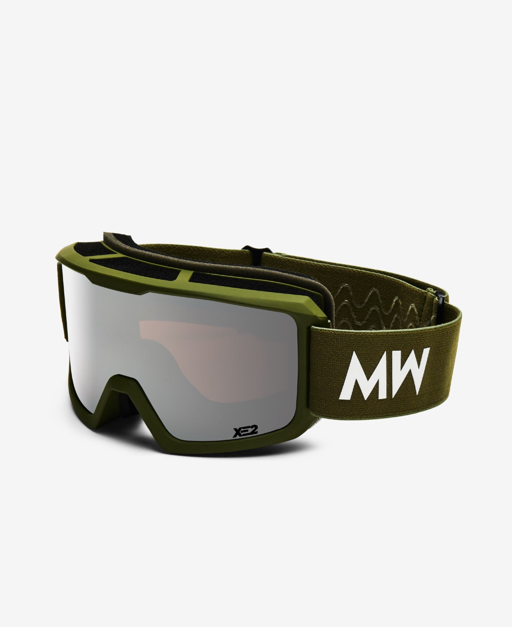 messyweekend-ferdi-xe2-skibrille-army-silver-mirrored image 2
