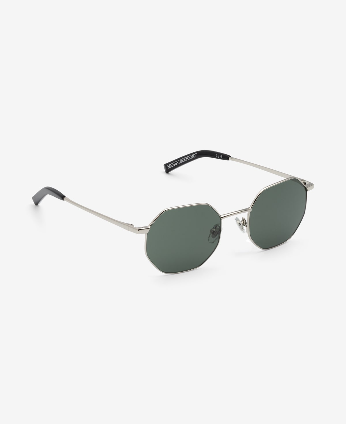 messyweekend-eno-sonnenbrille-shiny-silver-deep-green image 5