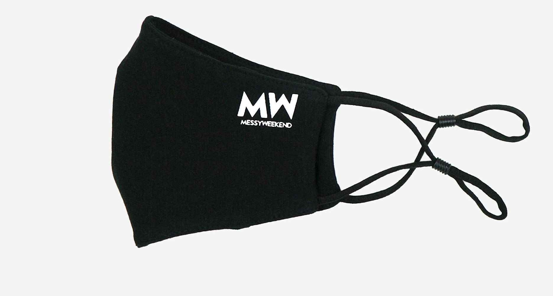 messyweekend-face-mask-stoffmaske-black image 3