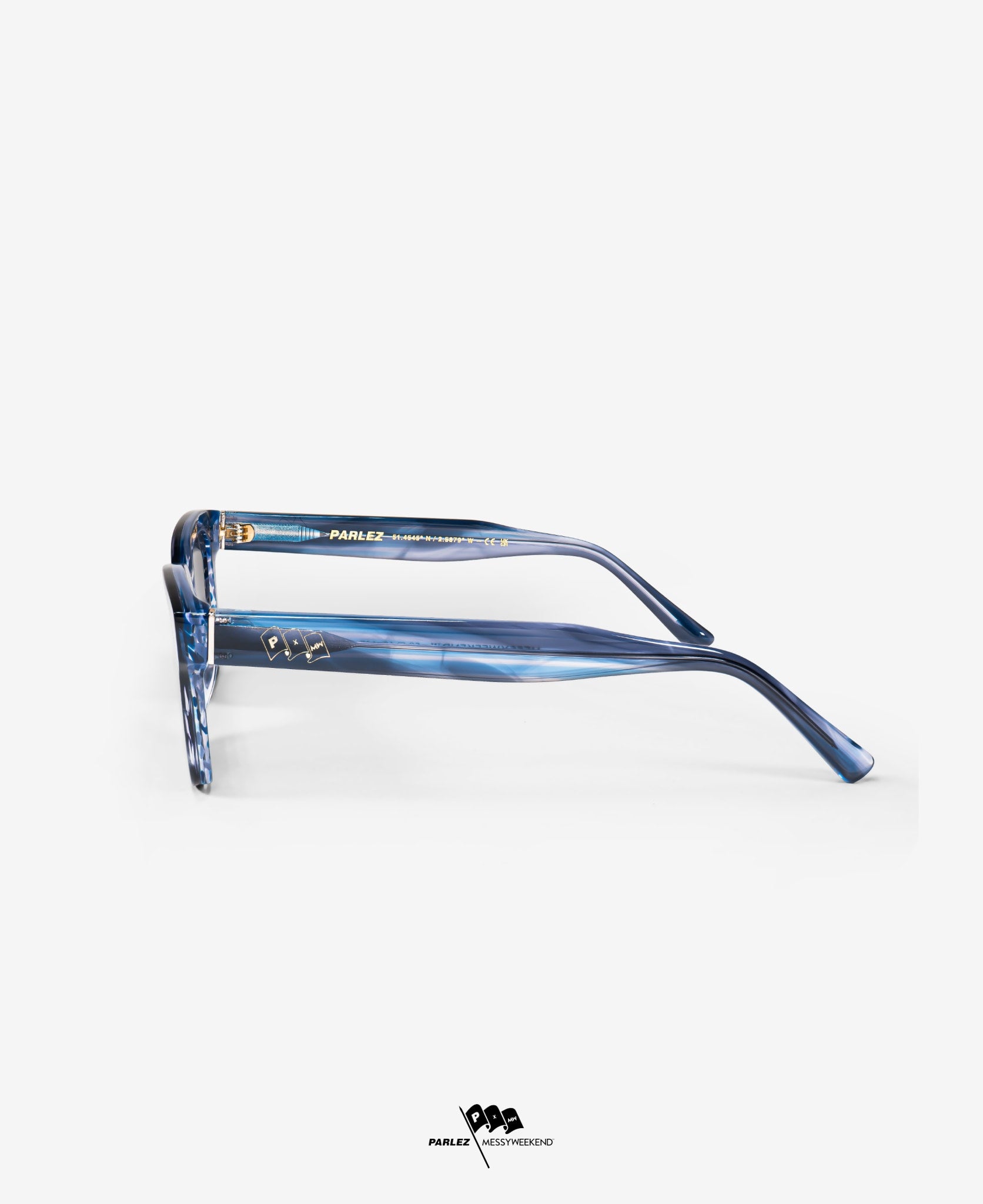 messyweekend-parlez-x-mw-sonnenbrille-blue-havana-grey image 5