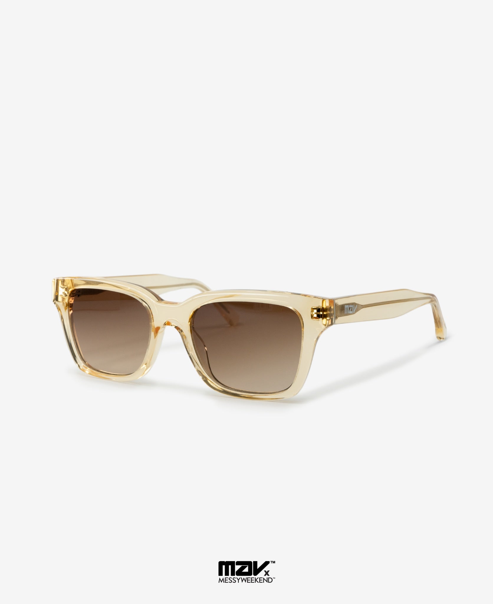 messyweekend-mav-2-sonnenbrille-champagne-brown-maverick-logo image 2
