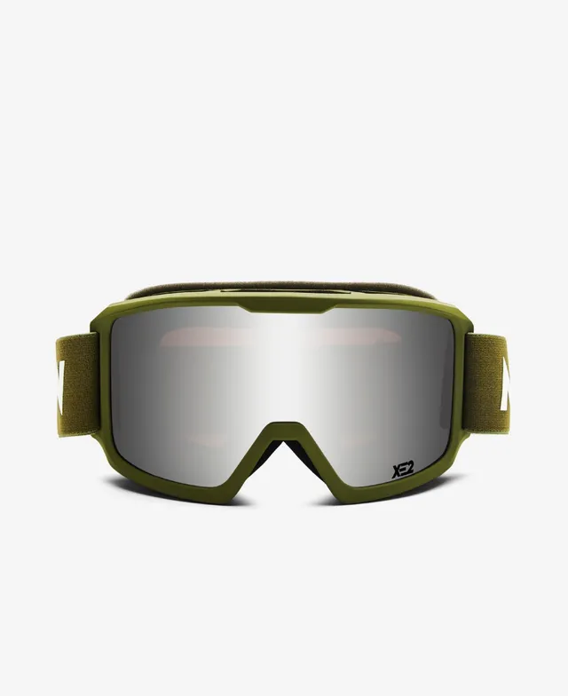 messyweekend-ferdi-xe2-skibrille-army-silver-mirrored image 1