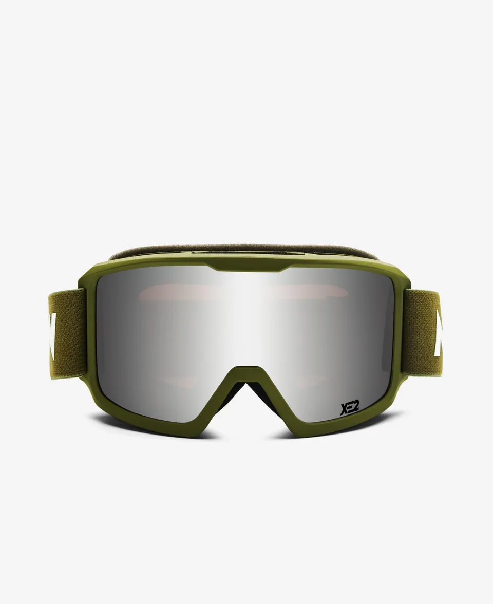 messyweekend-ferdi-xe2-skibrille-army-silver-mirrored image 1