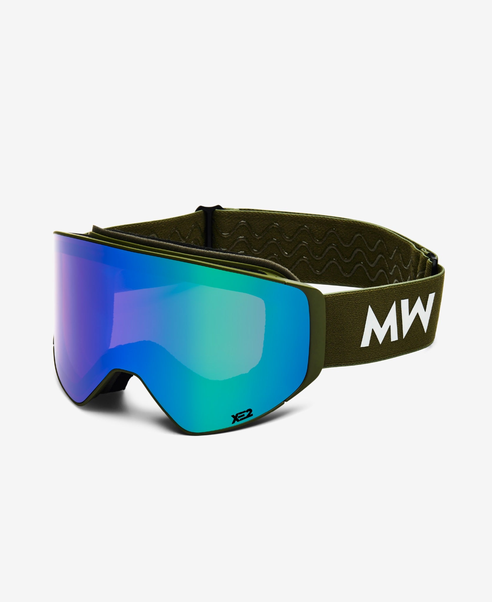 messyweekend-xe2-wechselglas-green-mirrored-f-r-schneebrille image 2
