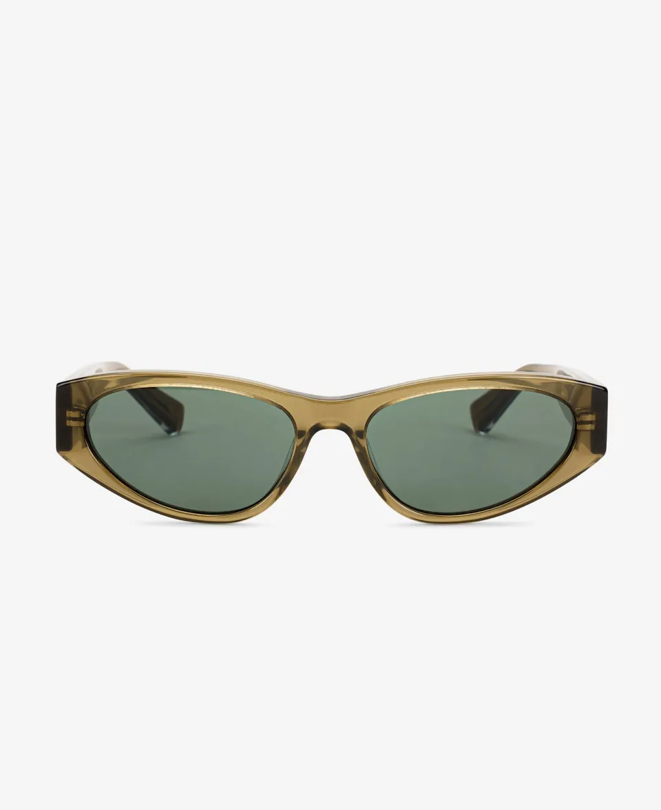 messyweekend-blade-sonnenbrille-bottle-green-transparent-green-oval image 1
