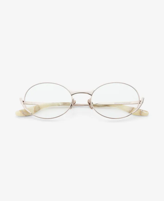 messyweekend-nomi-sonnenbrille-shiny-silver-soft-brown image 1