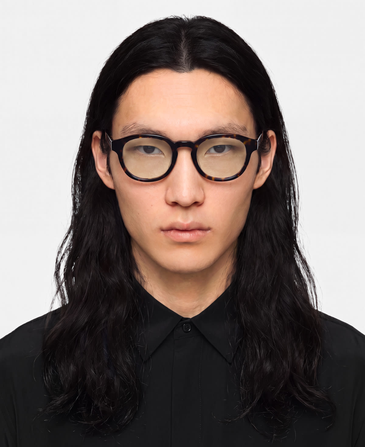 messyweekend-aki-brille-dark-havana-clear image 2