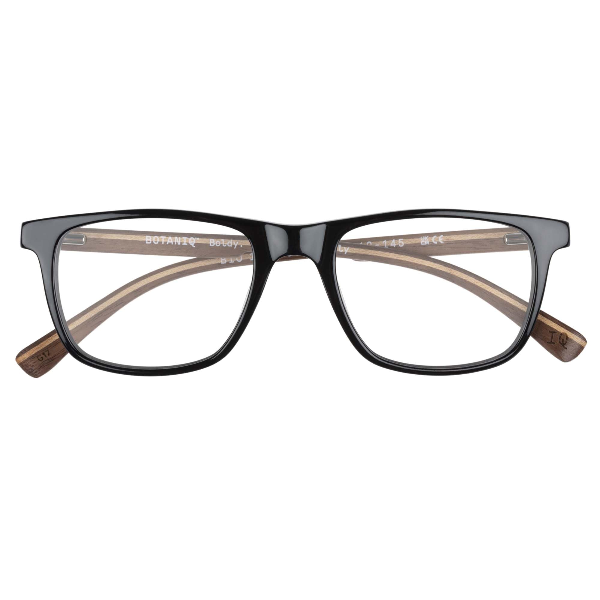 botaniq-brille-mit-sehst-rke-f-r-herren-rechteckig-acetat-matte-grey-holz image 2