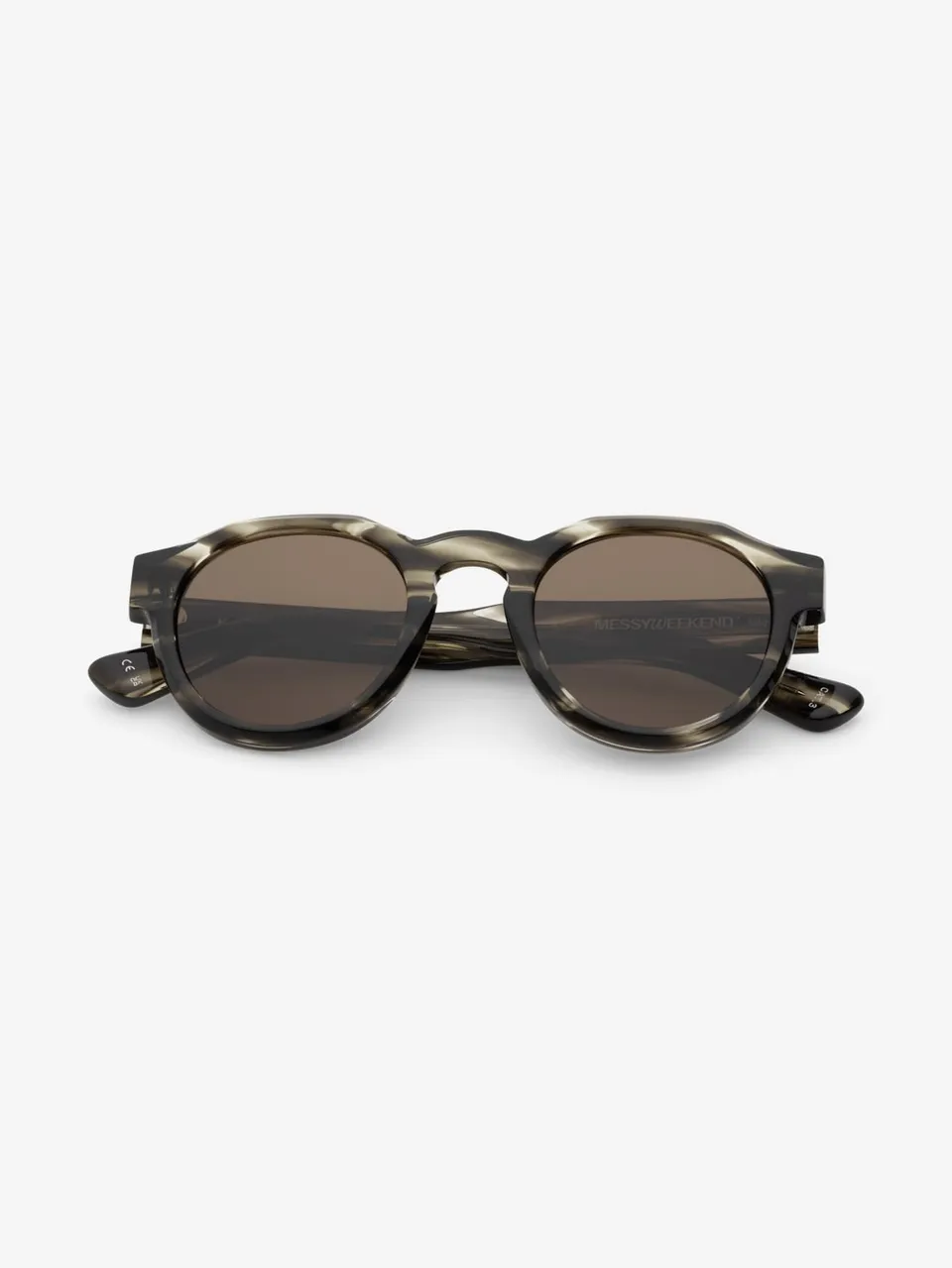 messyweekend-kael-brillenfassung-grey-drift-deep-khaki image 1