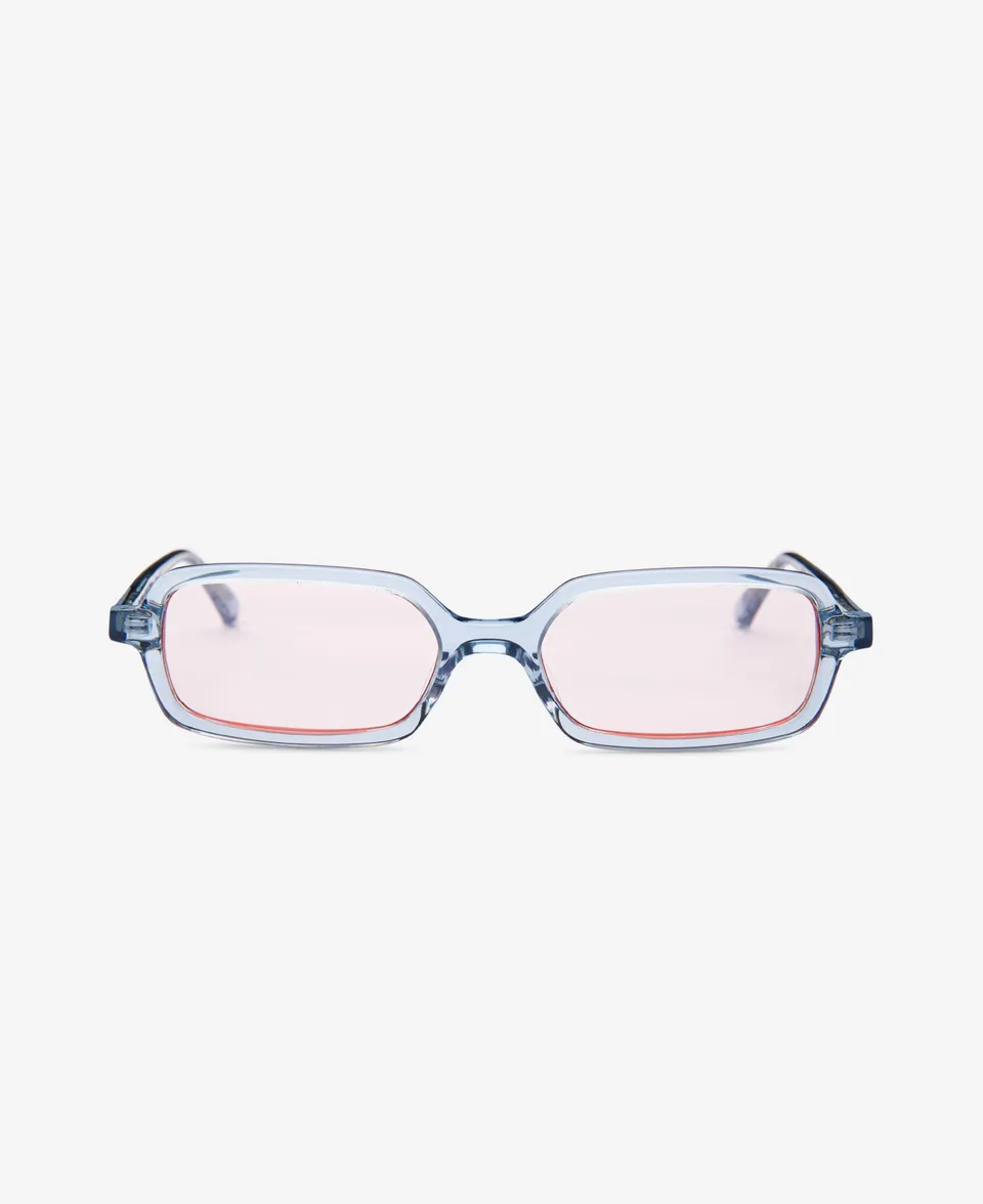 messyweekend-milo-premiumfassung-baby-blue-peach-schmales-rechteck-acetat image 1