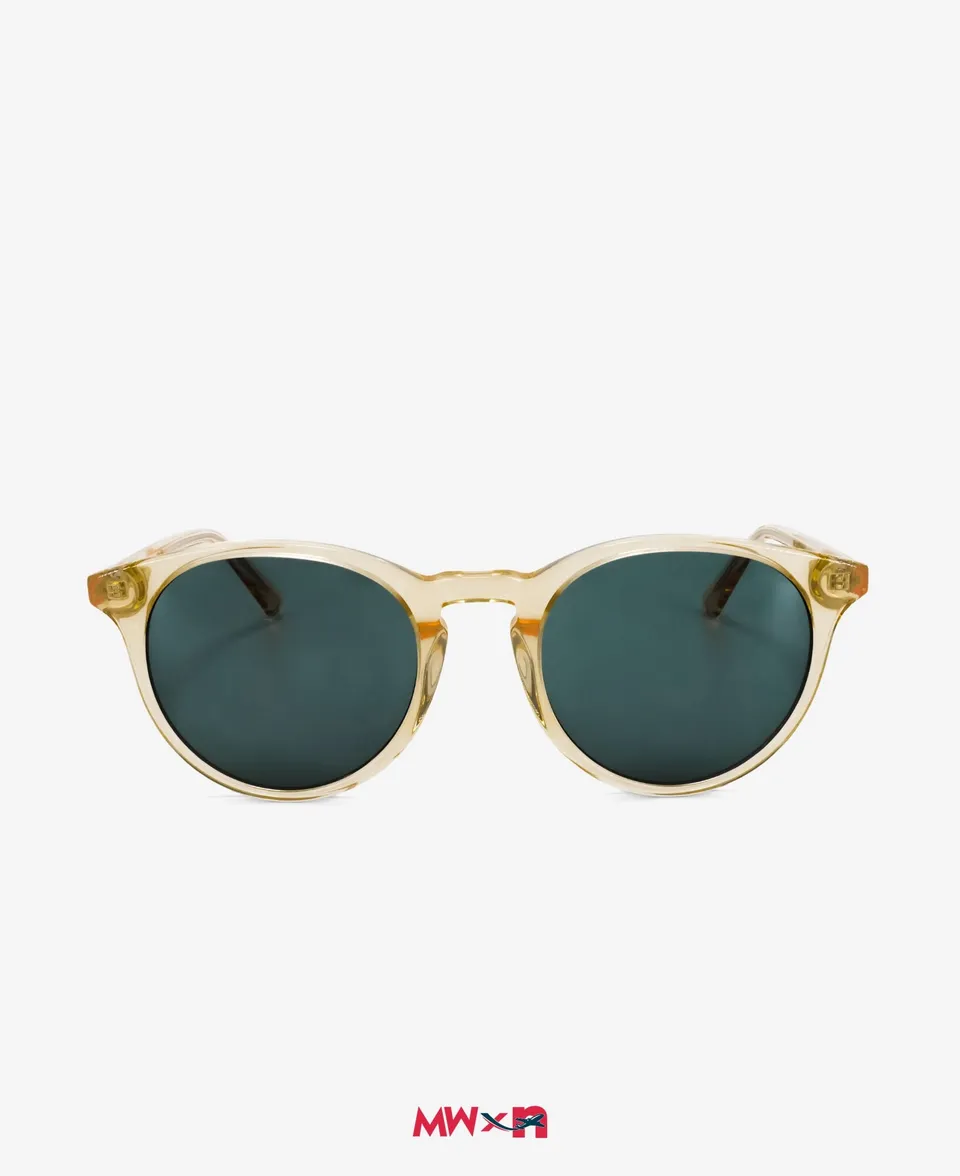 messyweekend-nd-by-norwegian-piloten-sonnenbrille-champagne-green image 1