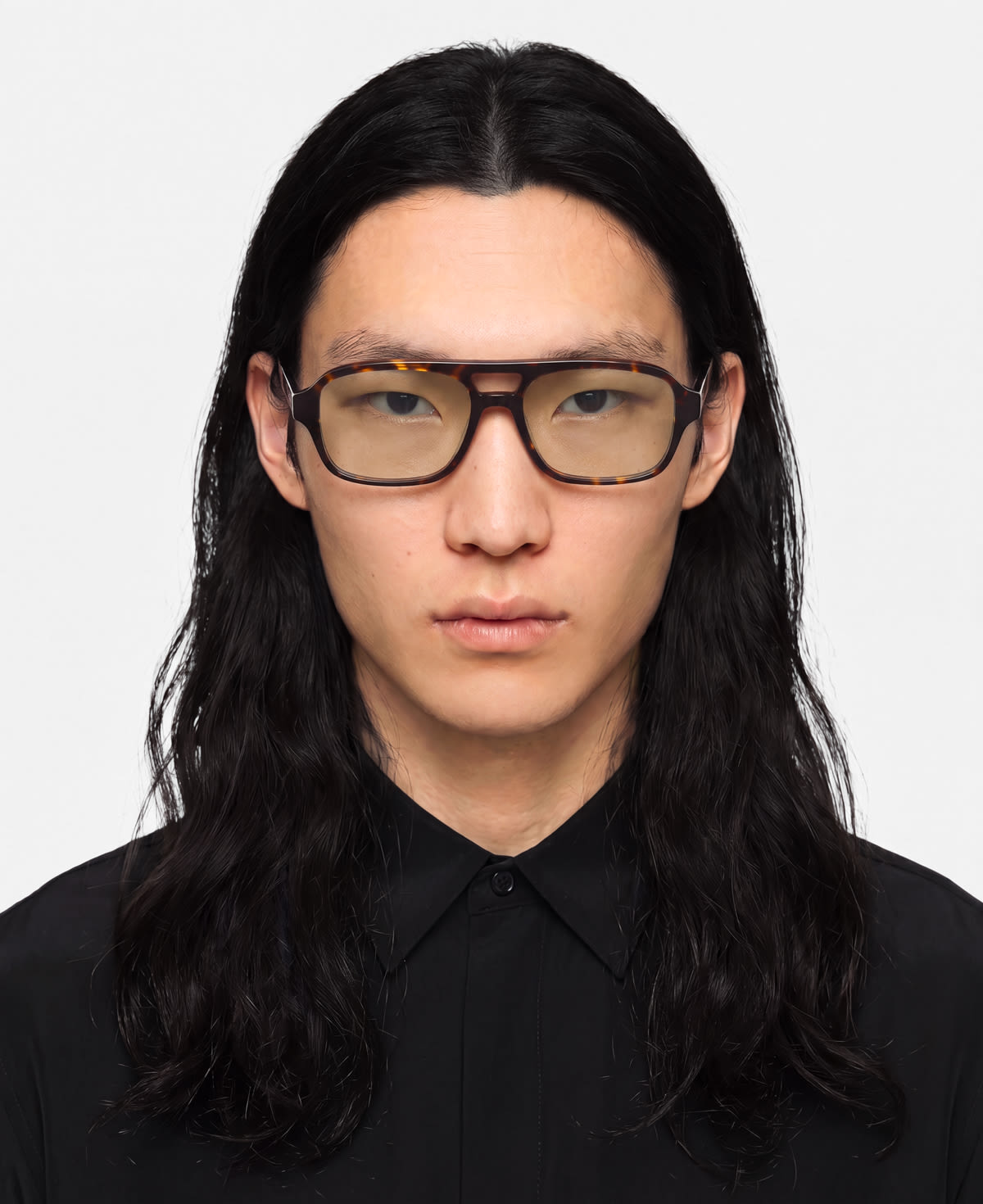 messyweekend-yori-sonnenbrille-dark-havana-clear image 2