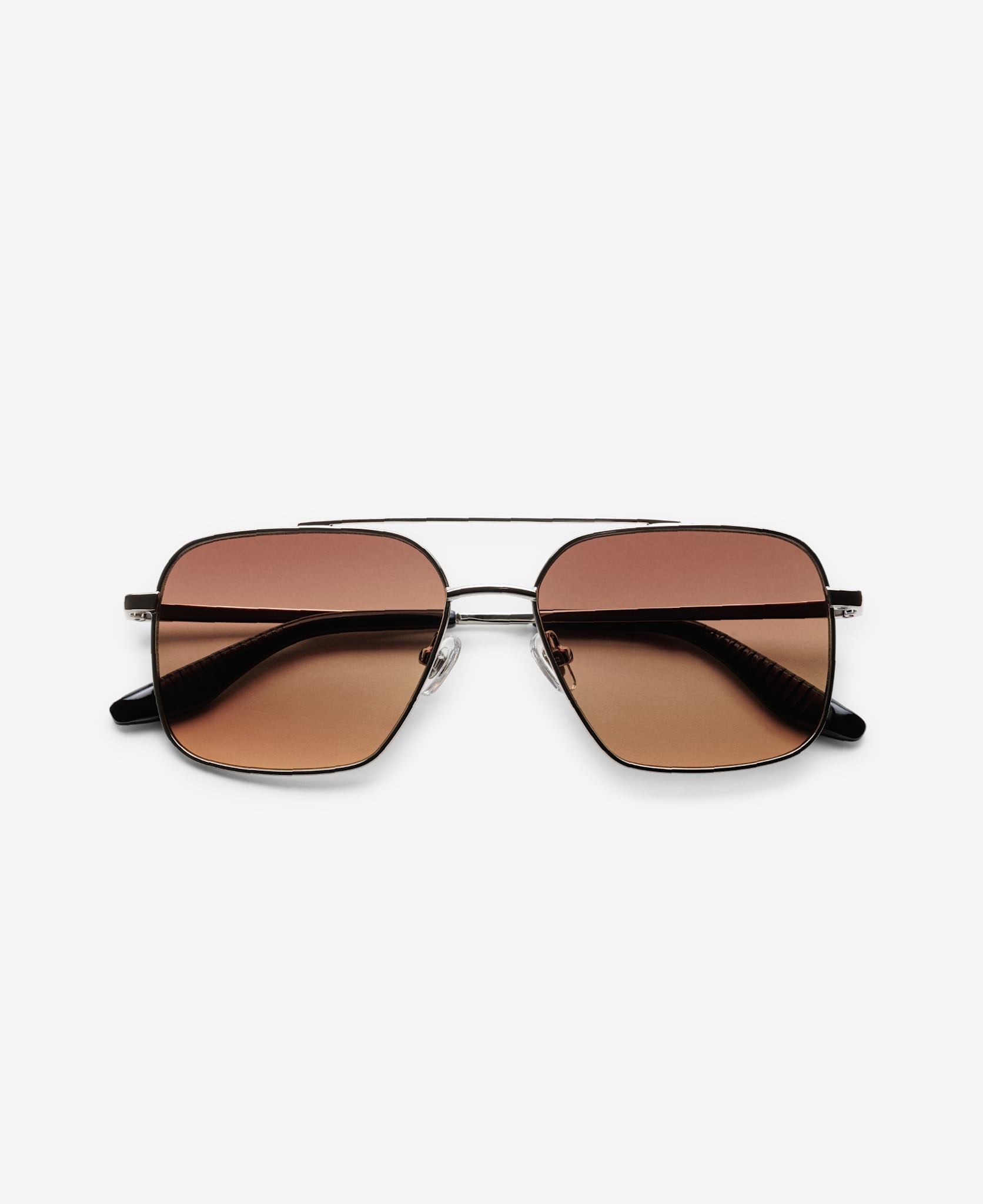 messyweekend-frank-sonnenbrille-black-gradient-amber-aviator-metall image 2