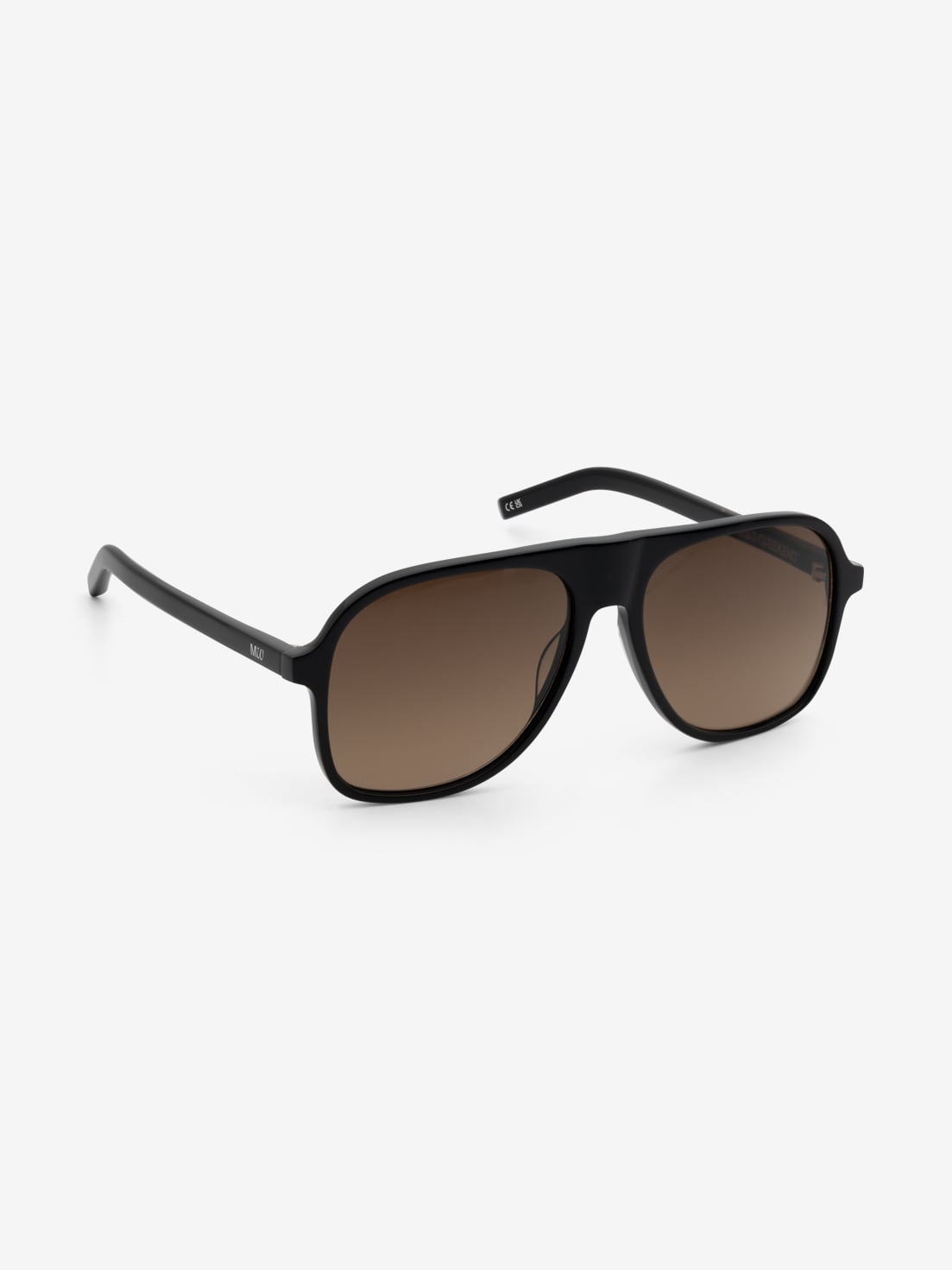 messyweekend-sumi-black-deep-brown-gradient-piloten-sonnenbrille image 5