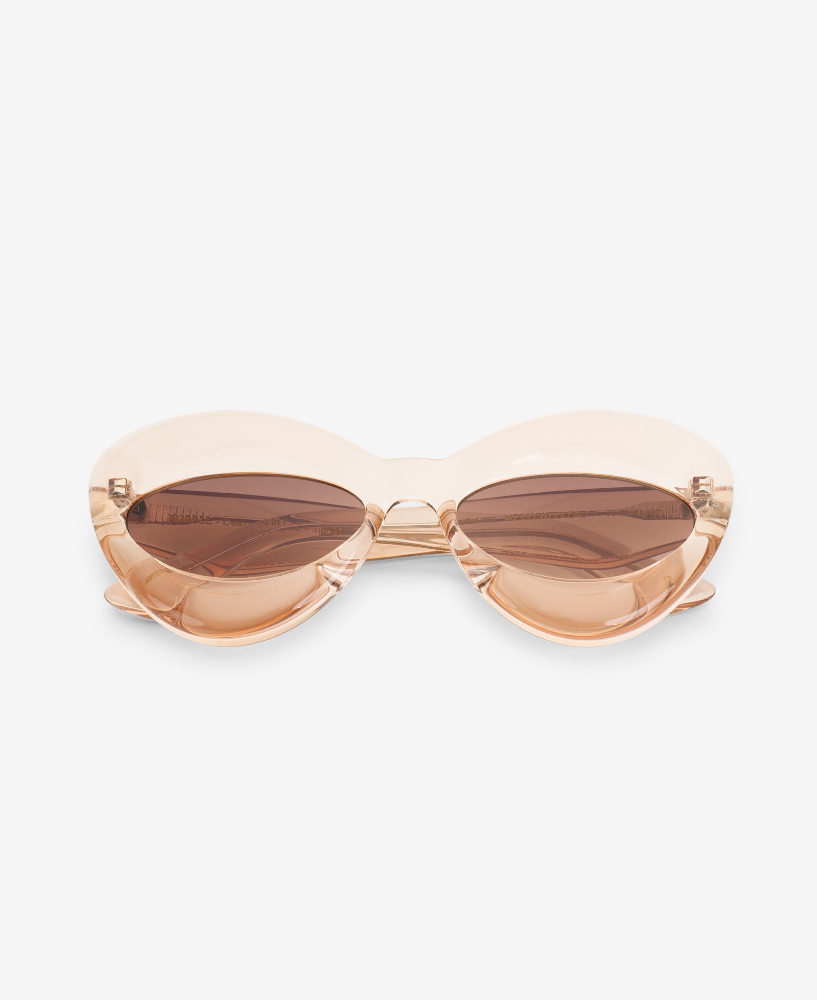 messyweekend-bubble-sonnenbrille-champagne-gradient-brown image 3