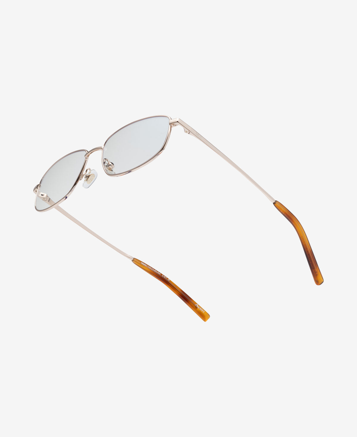 messyweekend-aven-brille-shiny-gold-clear image 4