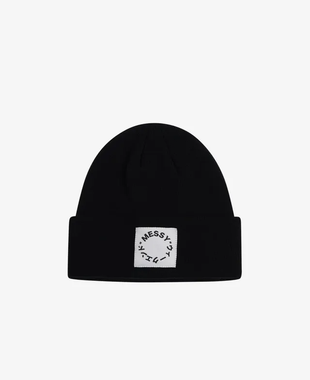 messyweekend-beanie-tom-m-tze-black-baumwolle image 1