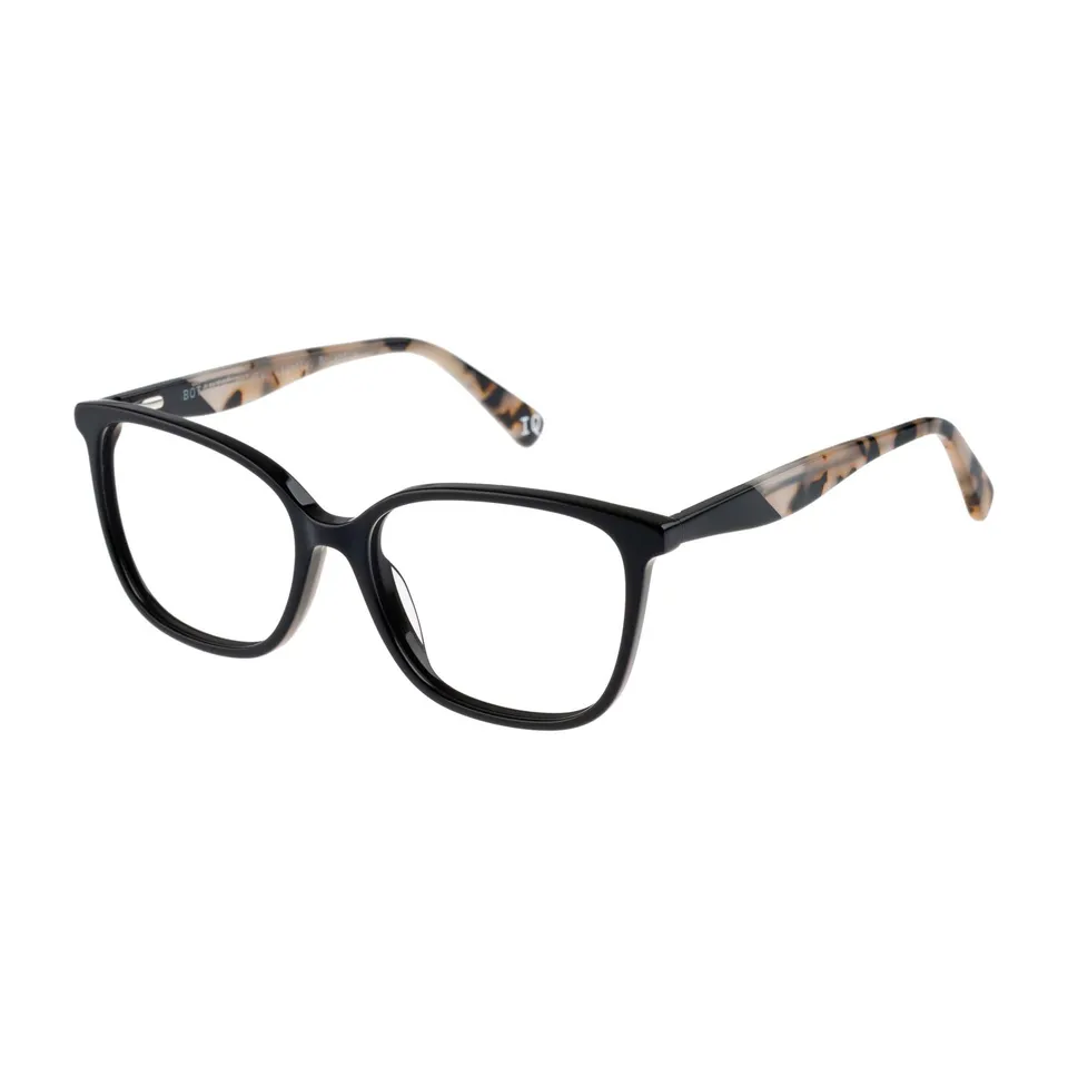 botaniq-brille-mit-sehst-rke-f-r-damen-quadratisch-acetat-schwarz image 1